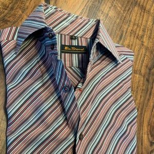 Ben Sherman Men’s Funky Dress Shirt M/Slim Fit